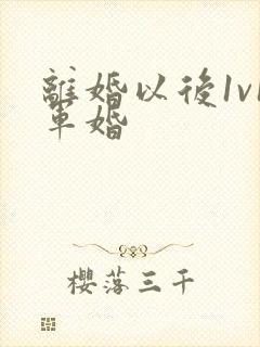 离婚以后1v1军婚