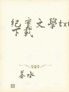 纪实文学txt下载