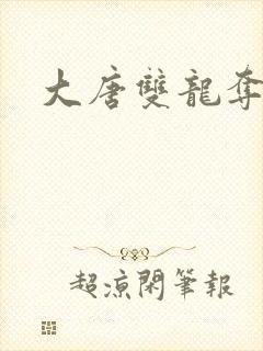 大唐双龙夺艳记