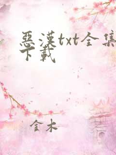 恶汉txt全集下载