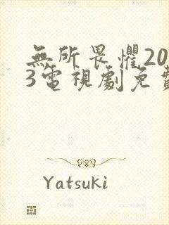 无所畏惧2023电视剧免费观看