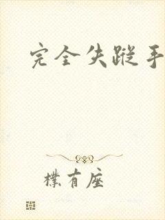 完全失踪手册