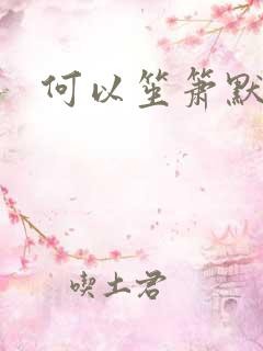 何以笙箫默小说