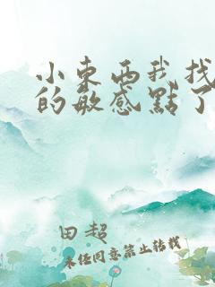 小东西我找到你的敏感点了