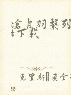 沧月羽系列txt下载