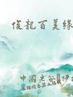 俊龙百美缘小说