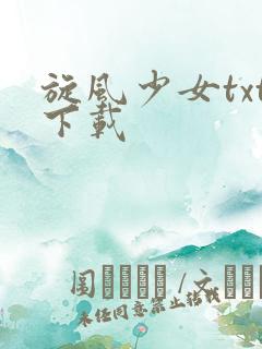 旋风少女txt下载