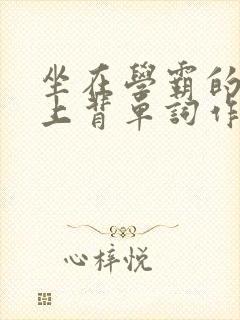 坐在学霸的棍子上背单词作者小说