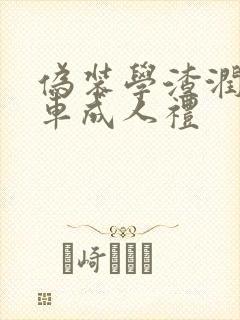 伪装学渣润滑剂车成人礼