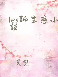 les师生恋小说