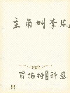 主角叫李风起