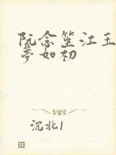 阮念笙江玉楼回梦如初