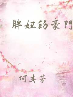 胖妞的豪门之旅