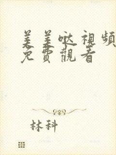 美美哒视频高清免费观看