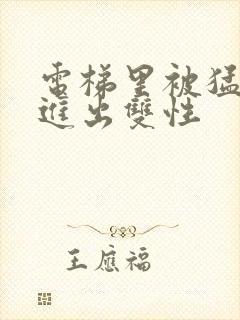 电梯里被猛烈的进出双性