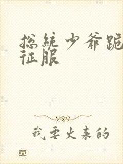 总统少爷跪地唱征服