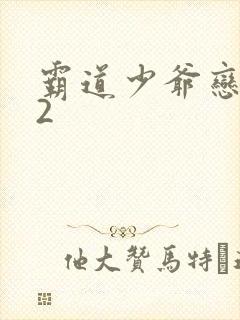 霸道少爷恋上我2