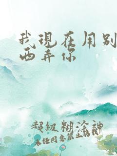 我现在用别的东西弄你