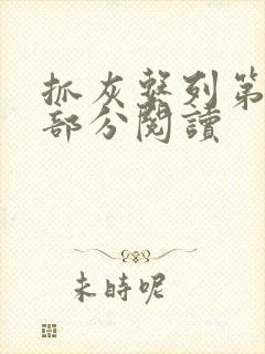 抓灰系列第33部分阅读