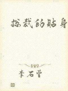 总裁的贴身玩宠