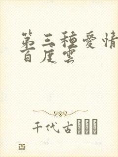 第三种爱情电影百度云