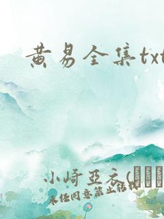 黄易全集txt