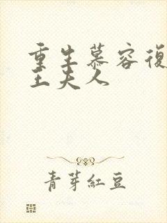 重生慕容复之弄王夫人