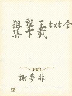 狙击王txt全集下载