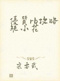 优质rb攻略系统小花