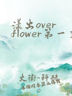 漾出over flower第一季翻译