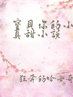 宝贝你的小花园真甜小说