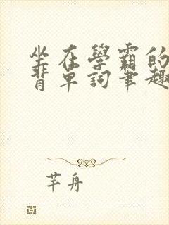 坐在学霸的鸡上背单词笔趣阁