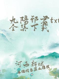 九阳邪君txt全集下载