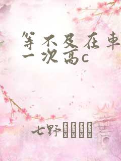 等不及在车里做一次高c