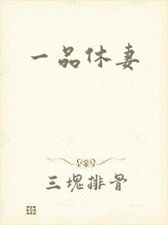 一品休妻