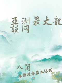 亚洲最大龙腾小说网