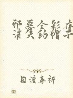 邪恶全彩存在感消失的帽子