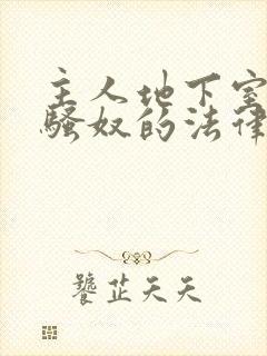 主人地下室惩罚骚奴的法律后果