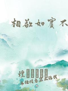 相敬如宾不相睹