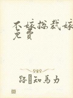 不嫁总裁嫁男仆免费