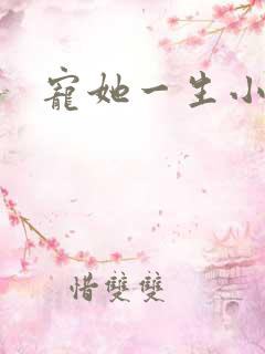 宠她一生小说