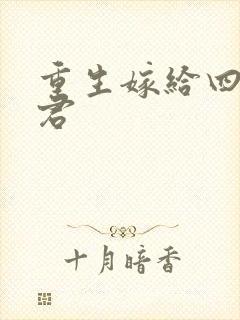 重生嫁给四个夫君