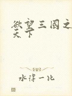 欲望三国之独占天下