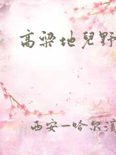 高粱地儿野炕头