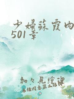 少妇苏霞肉欲第501章