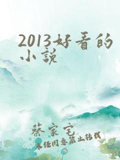 2013好看的小说