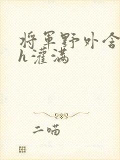 将军野外含公主h灌满