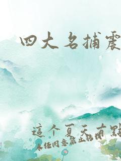 四大名捕震关东
