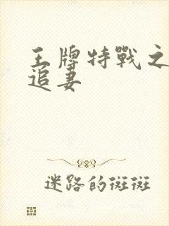 王牌特战之军少追妻