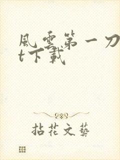 风云第一刀txt下载
